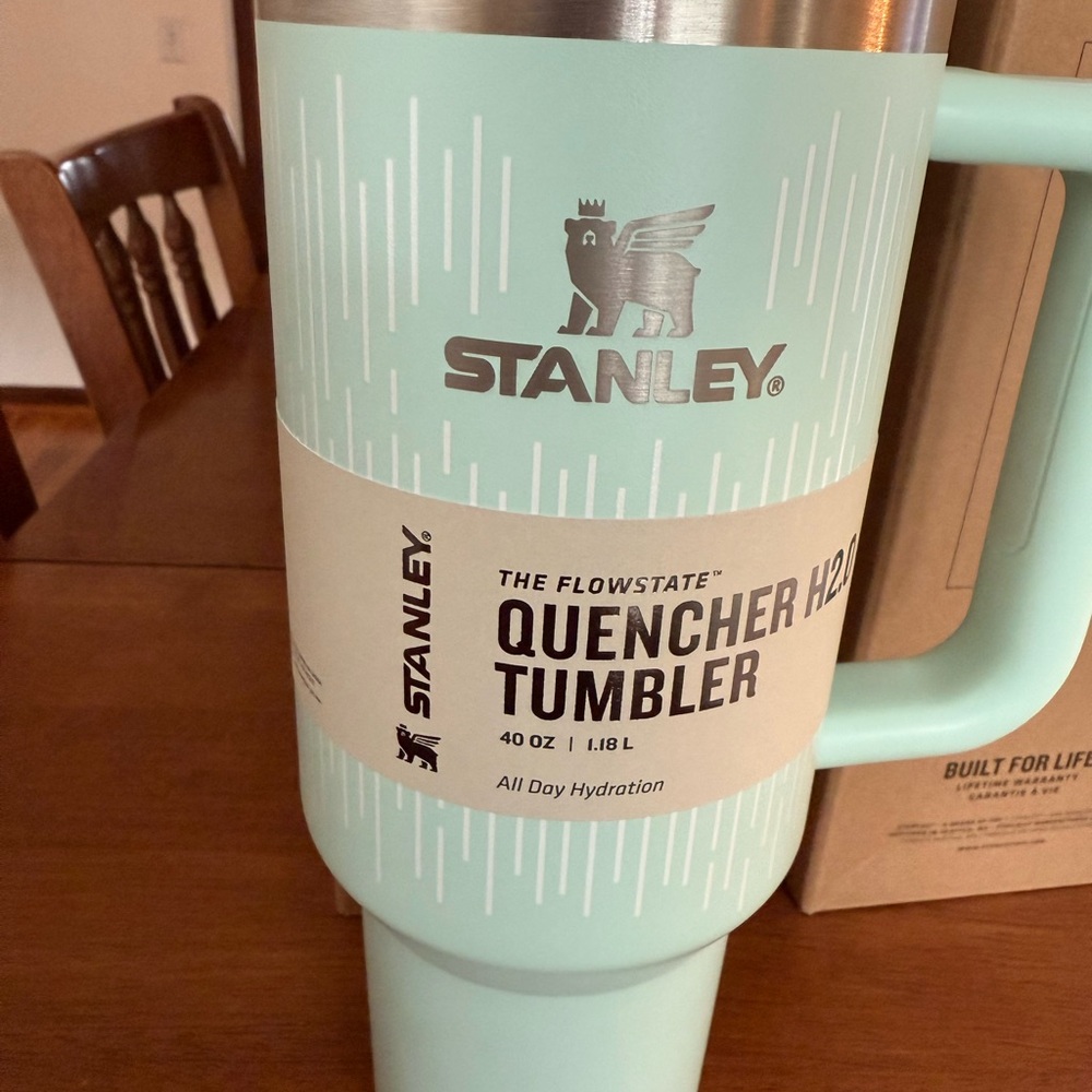 Stanley Green Insulated Water Bottle
